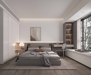 Modern Bedroom-ID:424899106