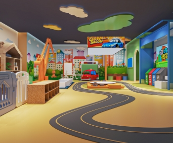 Modern Children's Amusement Park-ID:554863936