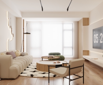 Modern A Living Room-ID:480761051
