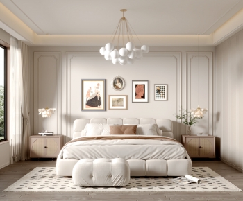 French Style Bedroom-ID:730622057