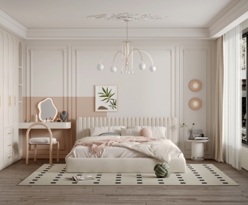 French Style Bedroom-ID:346139912