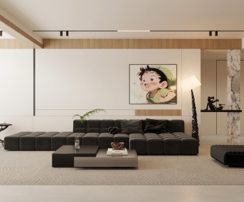 Modern A Living Room-ID:391894102