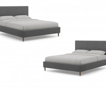 Modern Double Bed-ID:273067953