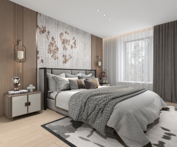 Chinese Style Bedroom-ID:931030042