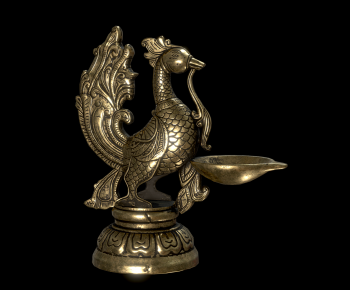 中式黄铜艺术品雕塑-ID:270508056