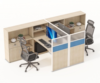 Modern Office Desk And Chair-ID:941632992