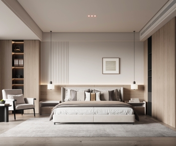 New Chinese Style Bedroom-ID:610064034