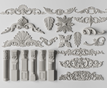 Simple European Style Carving-ID:779797082