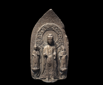 中式佛像雕塑-ID:436966905