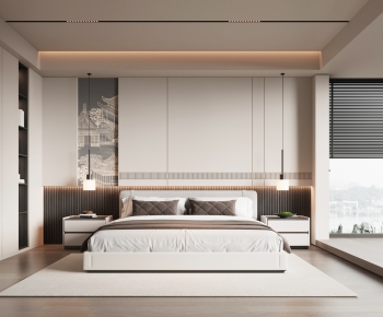 New Chinese Style Bedroom-ID:835949904