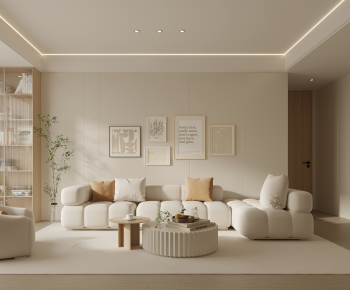 Modern A Living Room-ID:275662905
