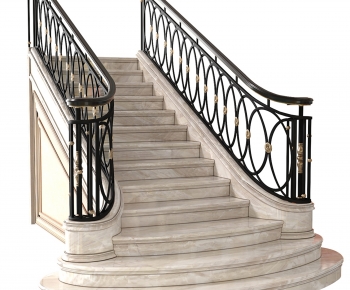 Simple European Style Staircase-ID:354108825