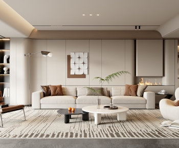 Modern A Living Room-ID:790949118