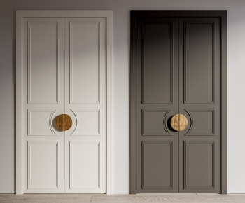 French Style Double Door-ID:370188955