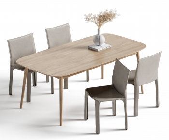 Modern Dining Table And Chairs-ID:795017009