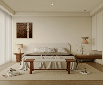 Wabi-sabi Style Bedroom-ID:377017976