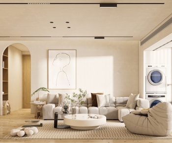 Modern A Living Room-ID:492326025