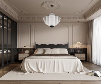 French Style Bedroom-ID:790340909