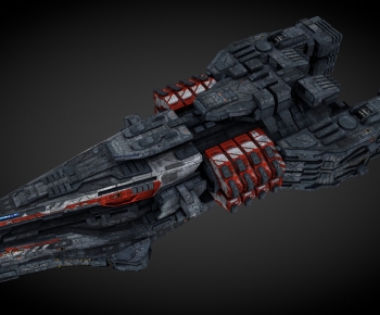 现代科幻飞行器宇宙飞船外星战舰-ID:142720949