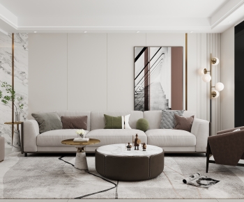 Modern A Living Room-ID:416018016