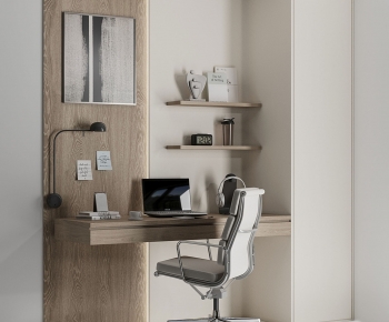 Modern Computer Desk And Chair-ID:170049746