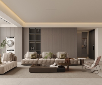 Modern A Living Room-ID:334230908
