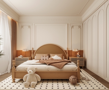 French Style Bedroom-ID:165887127
