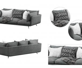 Modern Three-seat Sofa-ID:675110815