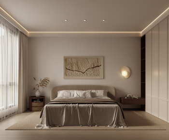Wabi-sabi Style Bedroom-ID:533150913