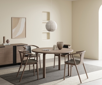 Modern Dining Table And Chairs-ID:231540923