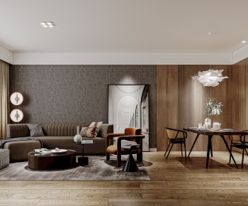 Modern A Living Room-ID:978362081
