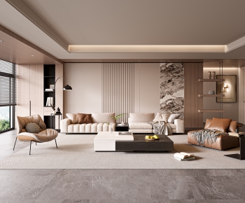 Modern A Living Room-ID:270842082