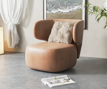 Simple European Style Single Sofa-ID:965481047