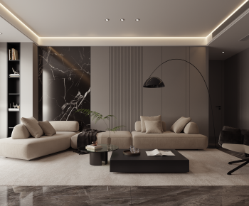 Modern A Living Room-ID:898881092