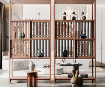 New Chinese Style Shelving-ID:792938954