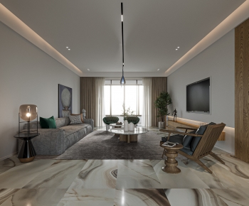 Modern A Living Room-ID:303122047