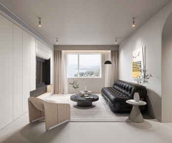 Modern A Living Room-ID:391087066