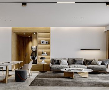 Modern A Living Room-ID:837615973