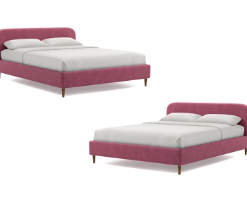 Modern Double Bed-ID:413223986