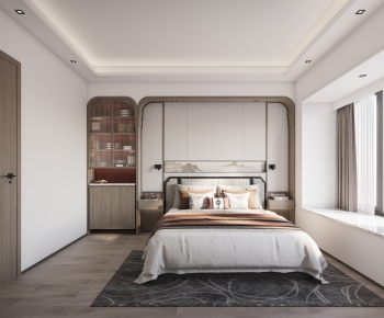 New Chinese Style Bedroom-ID:172872078