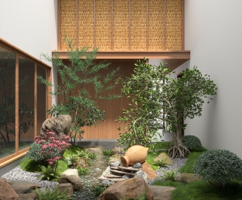 New Chinese Style Plant Landscaping-ID:953099778