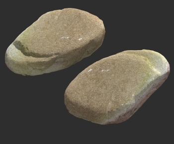 现代石头 鹅卵石-ID:966280944