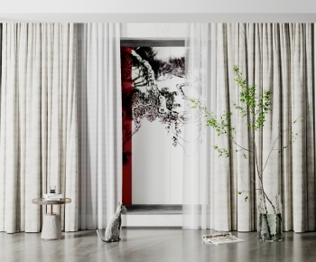 New Chinese Style The Curtain-ID:552335987