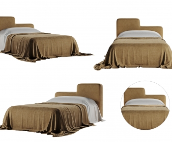 Modern Single Bed-ID:933612111