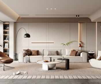 Modern A Living Room-ID:379972933