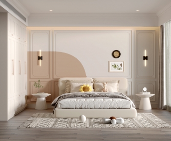 French Style Bedroom-ID:476037032