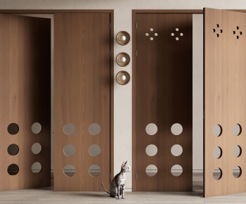 Wabi-sabi Style Double Door-ID:488912118
