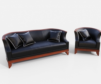 American Style Sofa Combination-ID:336510909