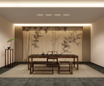 New Chinese Style Tea House-ID:668484936