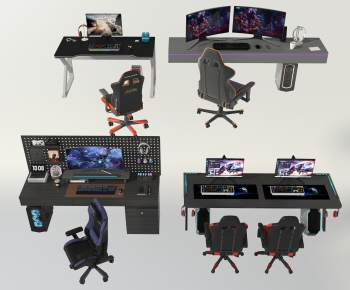Modern Esports Tables And Chairs-ID:372956996